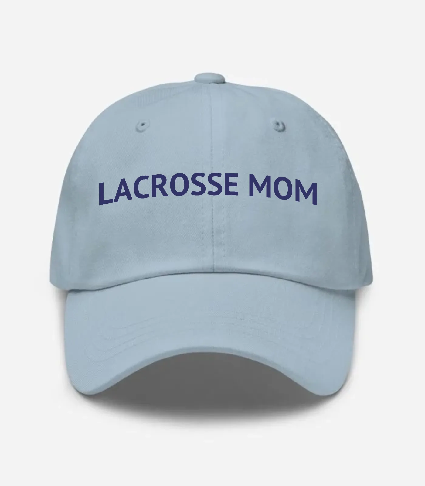 Lacrosse Mom Hat - Light Blue