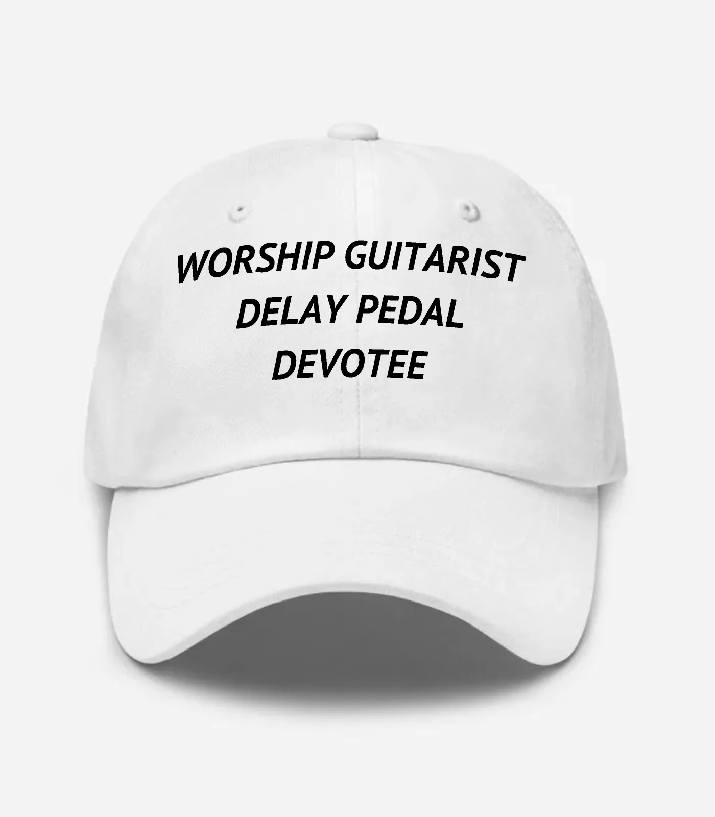Worship Guitarist Delay Pedal Devotee Hat