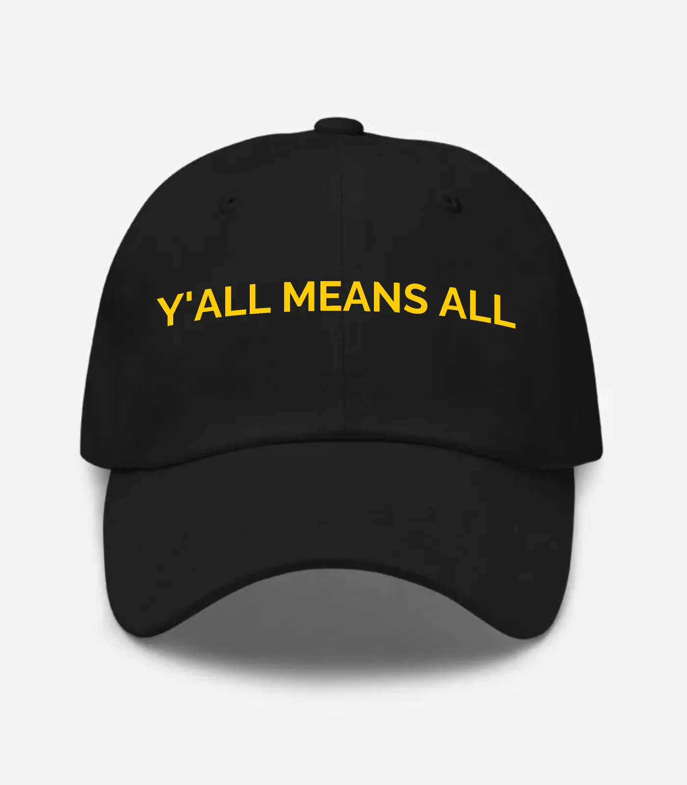 Y'all Means All Hat - Black