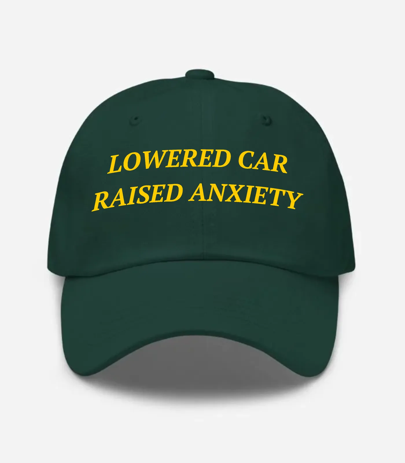 Lowered Car Raised Anxiety Hat - Spruce