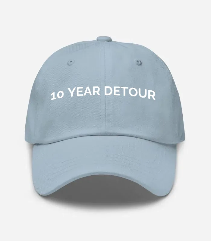 10 Year Detour Hat - Light Blue