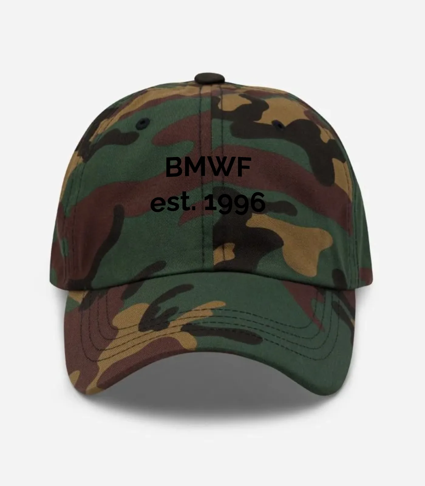 Bmwf Est. 1996 Hat - Green Camo