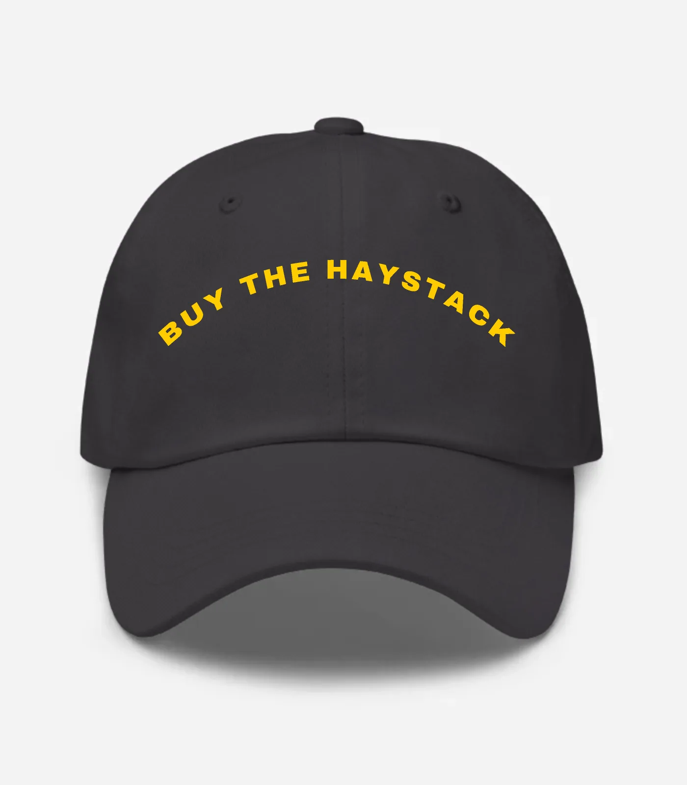 Buy The Haystack Arched Hat - Dark Grey