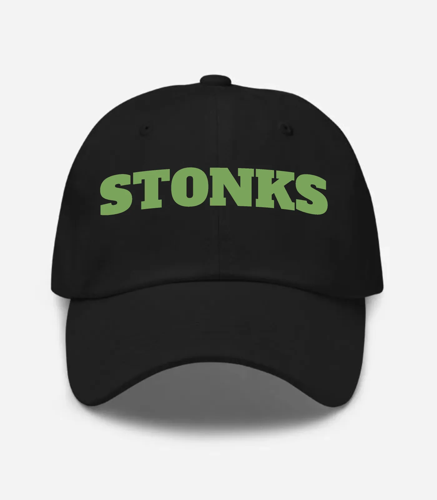 Stonks Hat - Black