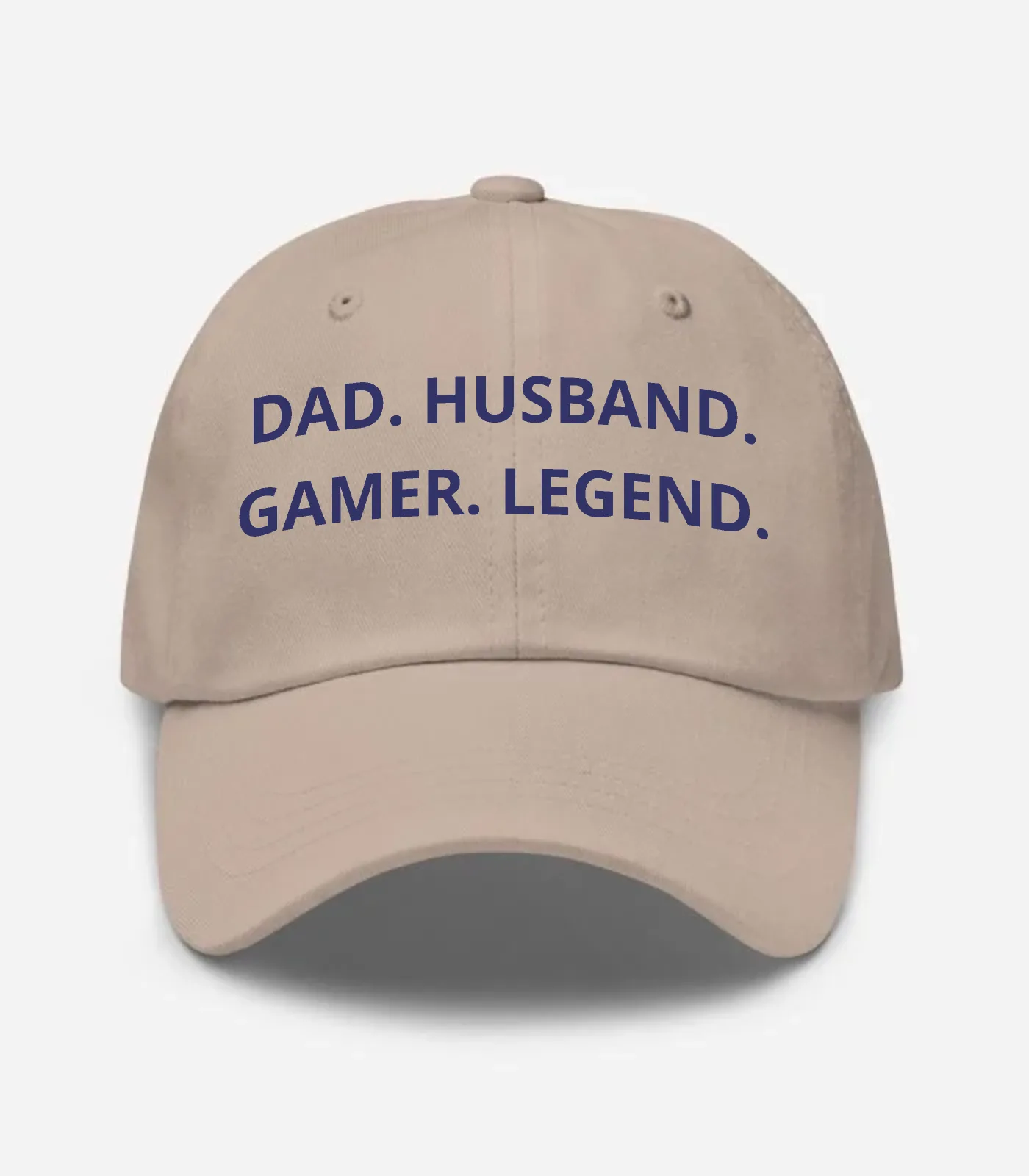 Dad. Husband. Gamer. Legend. Hat - Stone