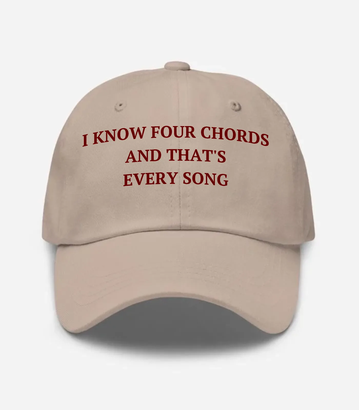I Know Four Chords And That's Every Song Hat - Stone