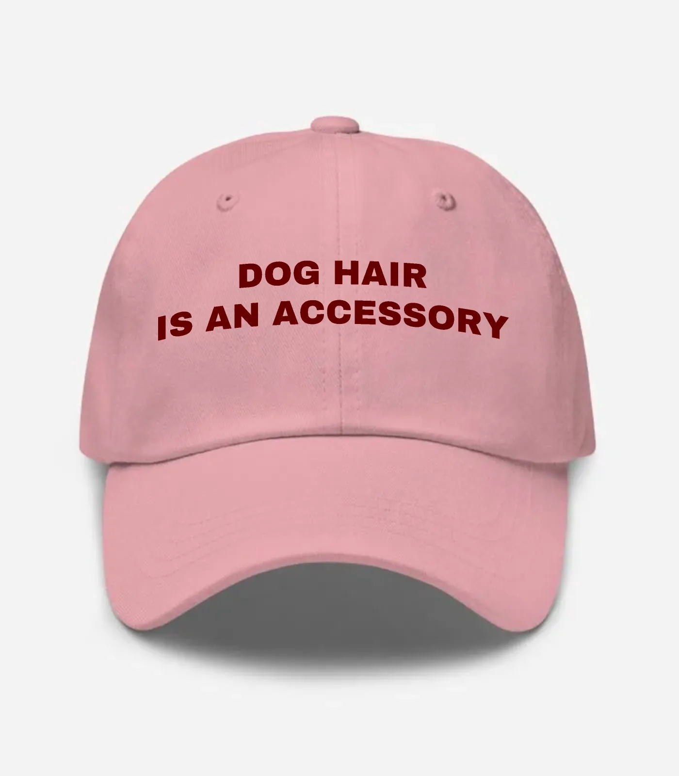 Dog Hair Is An Accessory Hat - Pink
