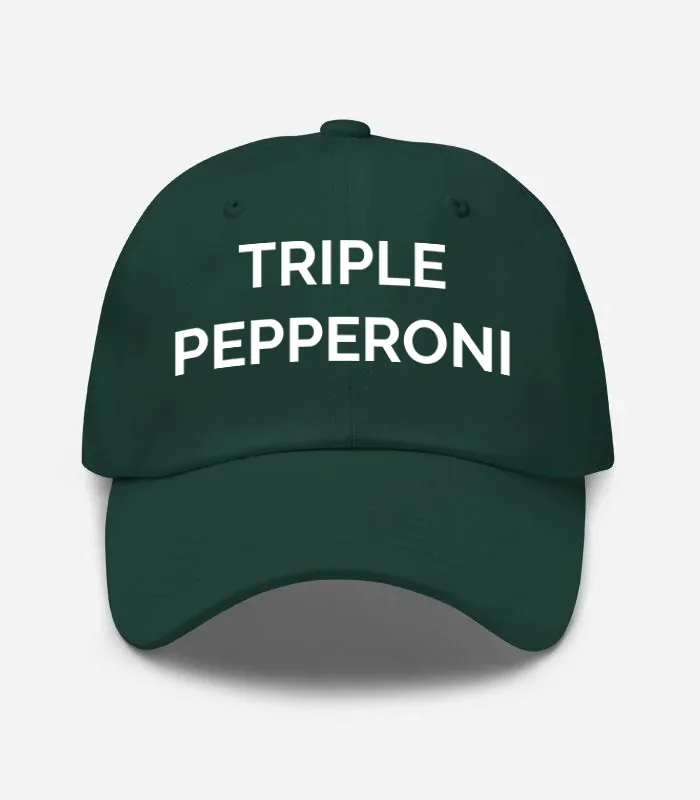 Triple Pepperoni Hat - Spruce