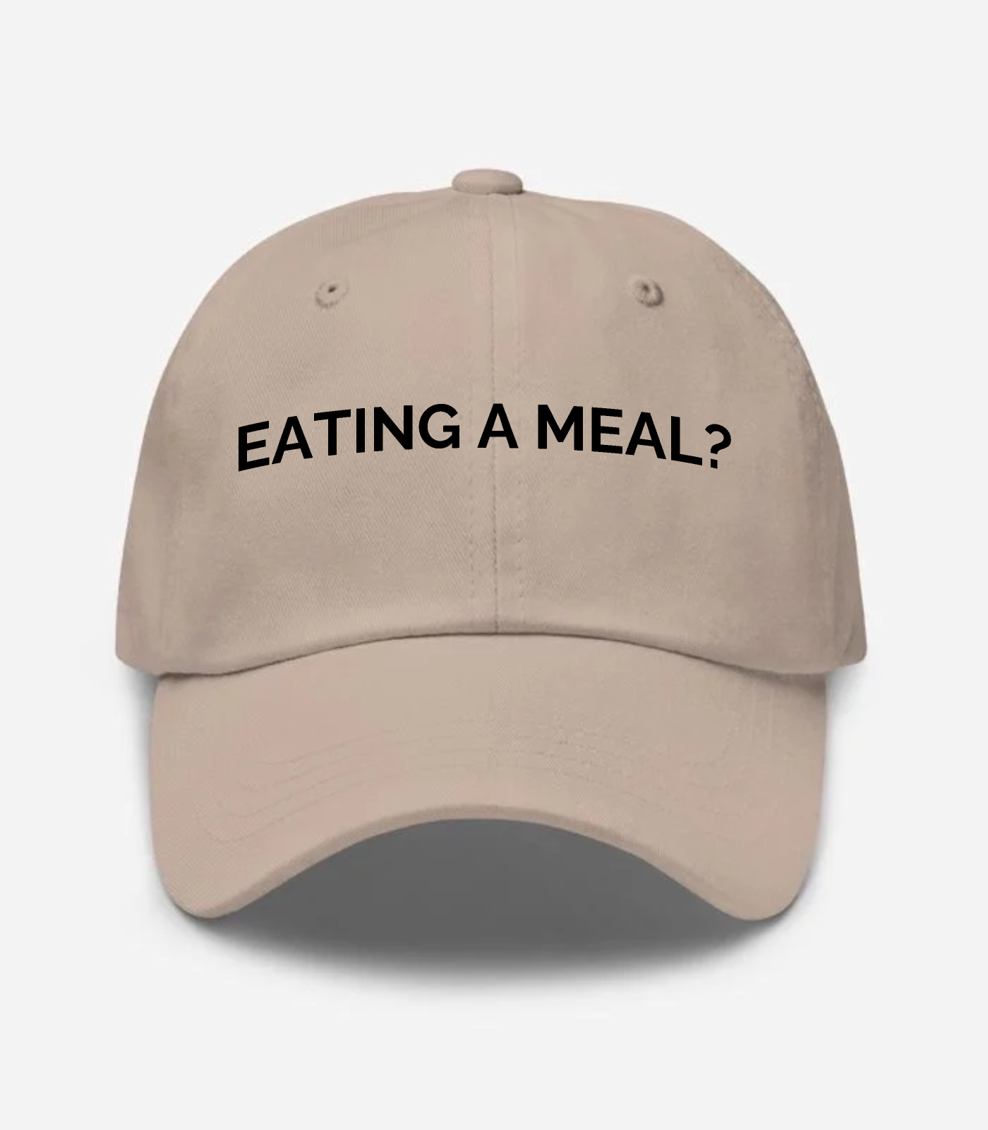 Eating A Meal? Hat - Stone
