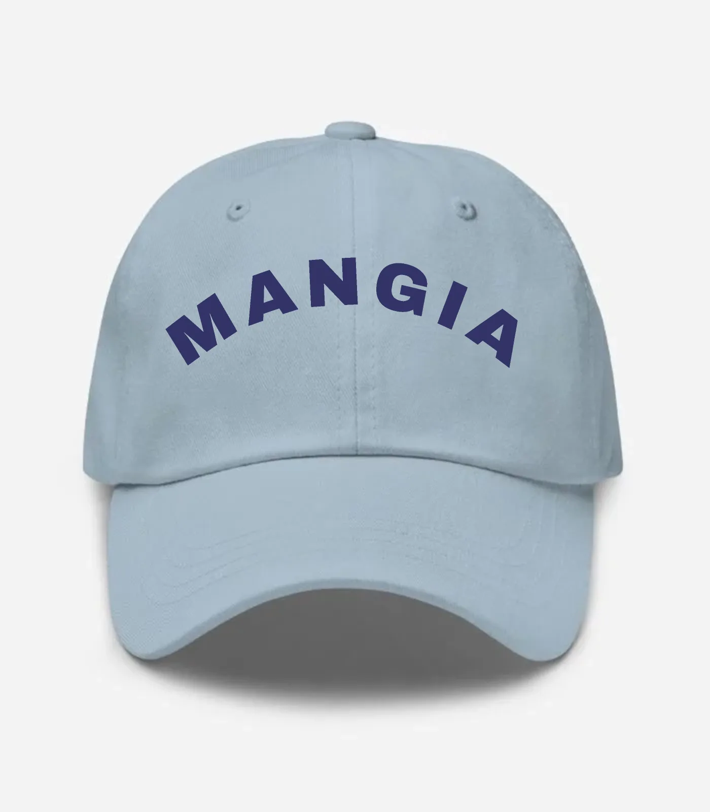 Mangia Arched Hat - Light Blue