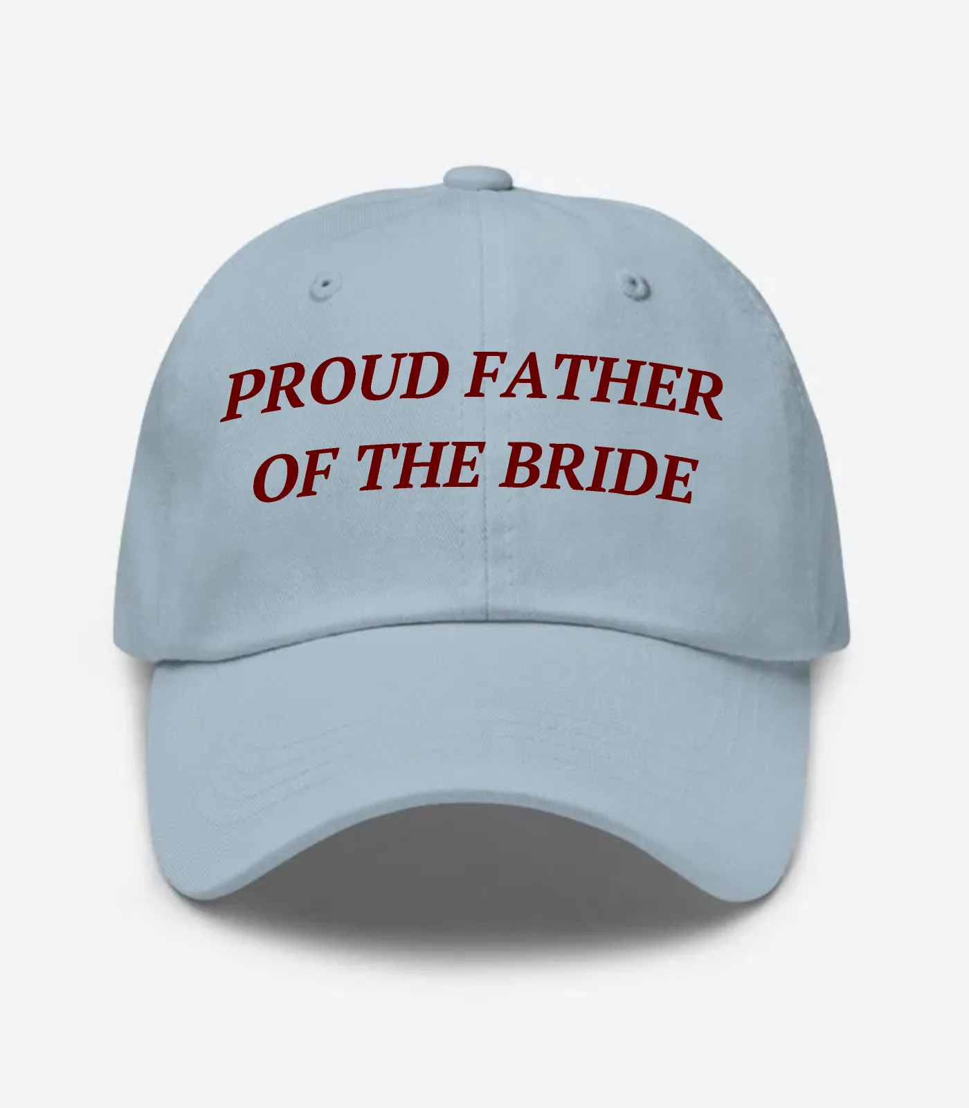 Proud Father Of The Bride Hat - Light Blue