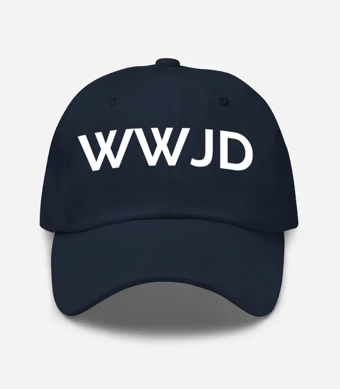 Wwjd Hat - Navy