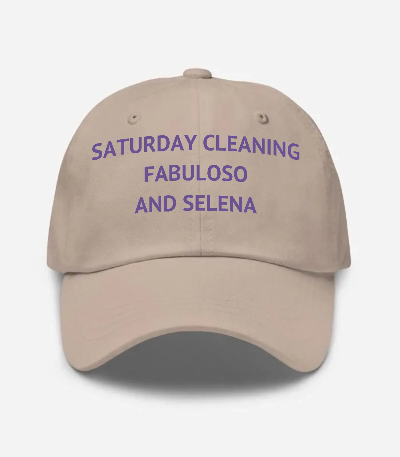 Saturday Cleaning Fabuloso And Selena Hat - Stone