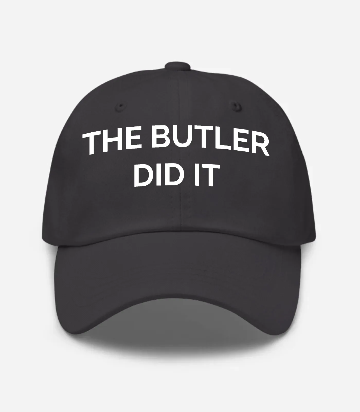 The Butler Did It Hat - Dark Grey