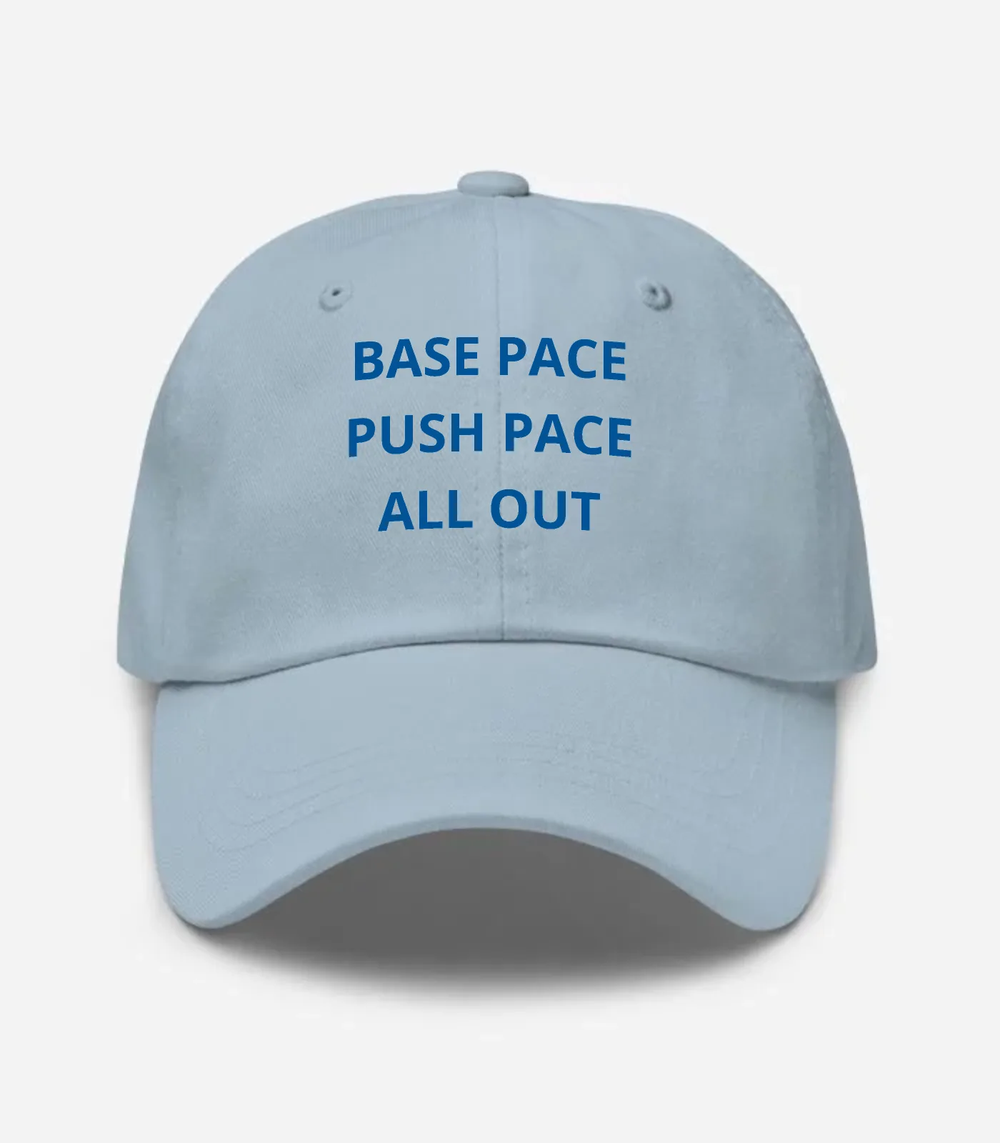 Base Pace Push Pace All Out Hat - Light Blue