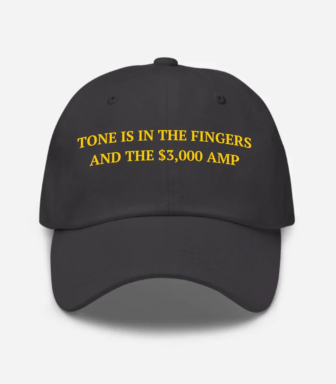 Tone Is In The Fingers And The $3,000 Amp Hat - Dark Grey