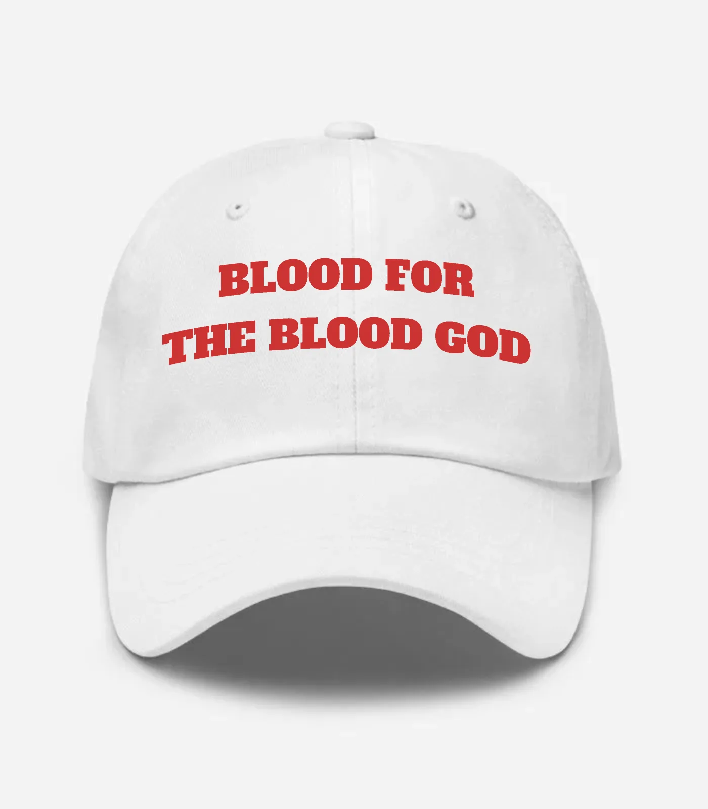 Blood For The Blood God Hat - White