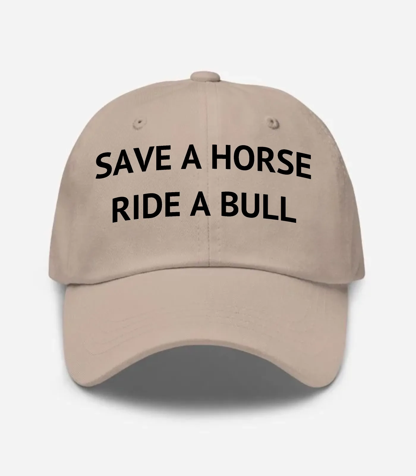 Save A Horse Ride A Bull Hat - Stone