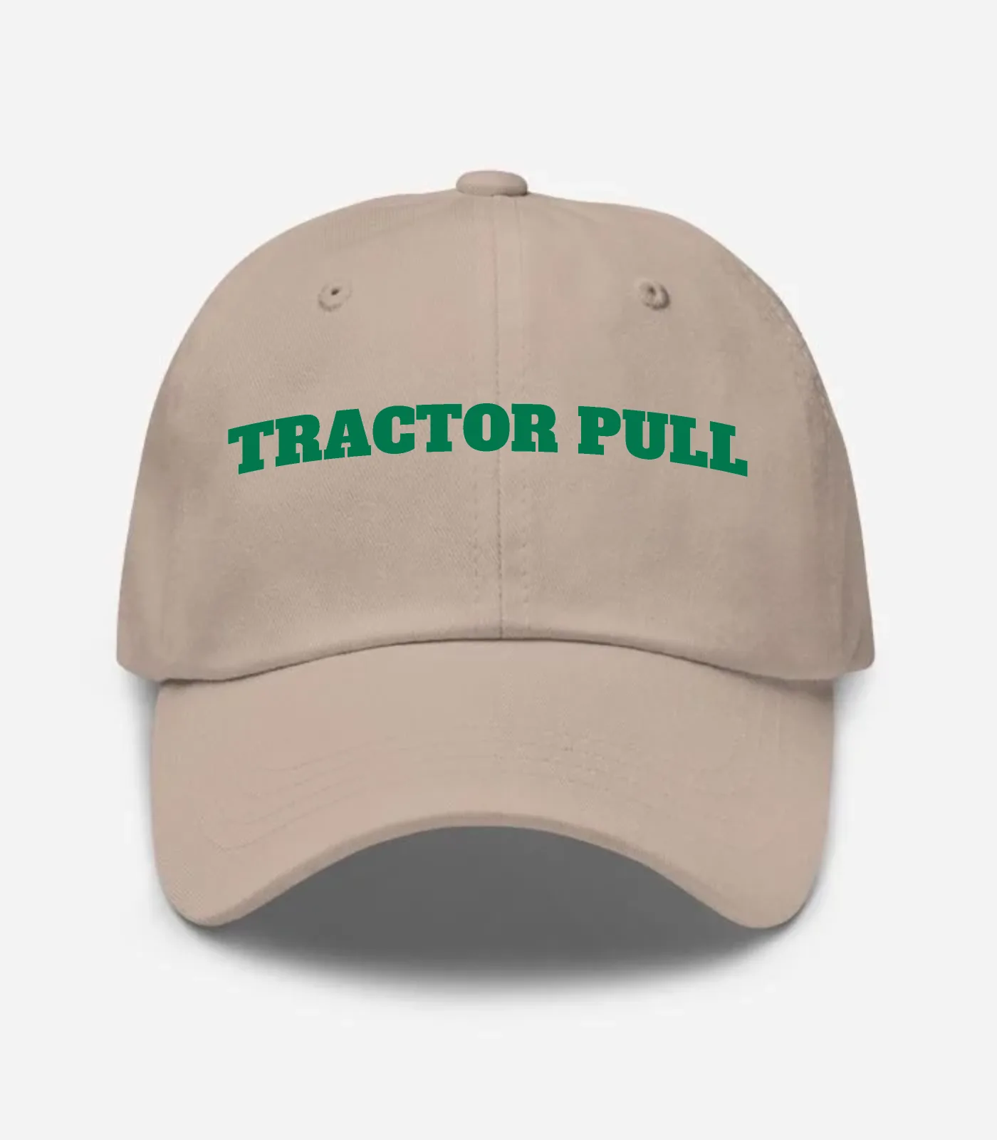 Tractor Pull Hat - Stone