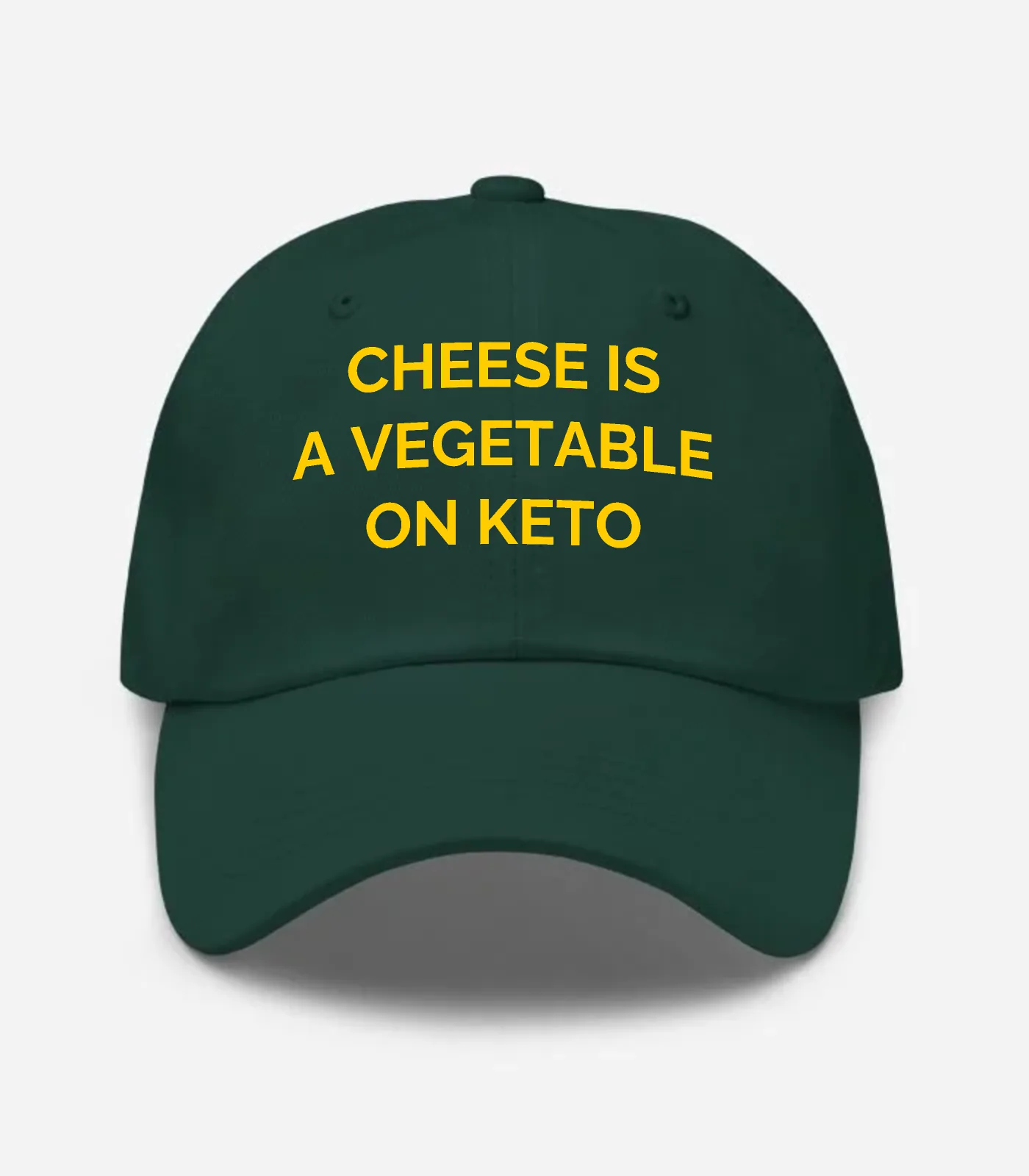 Cheese Is A Vegetable On Keto Hat - Spruce