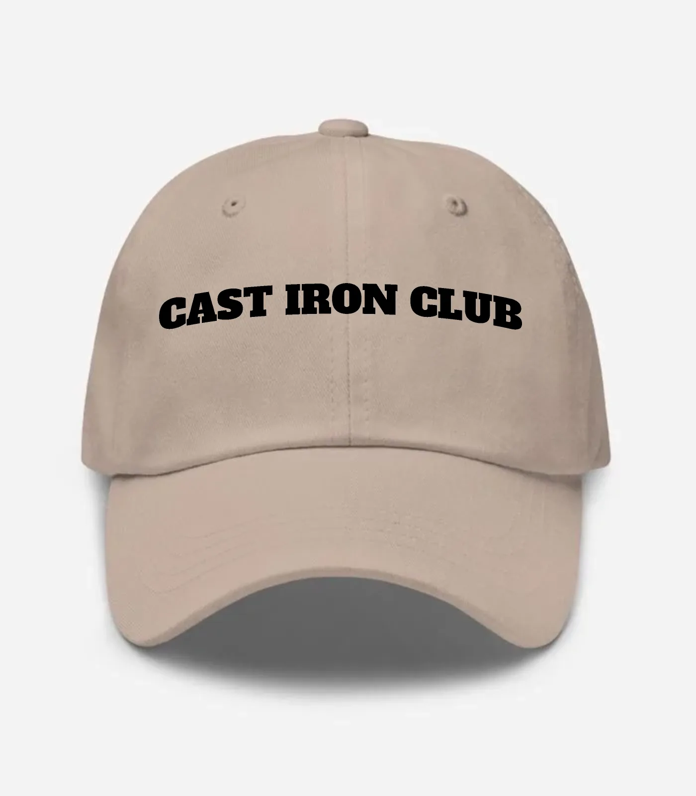 Cast Iron Club Hat - Stone