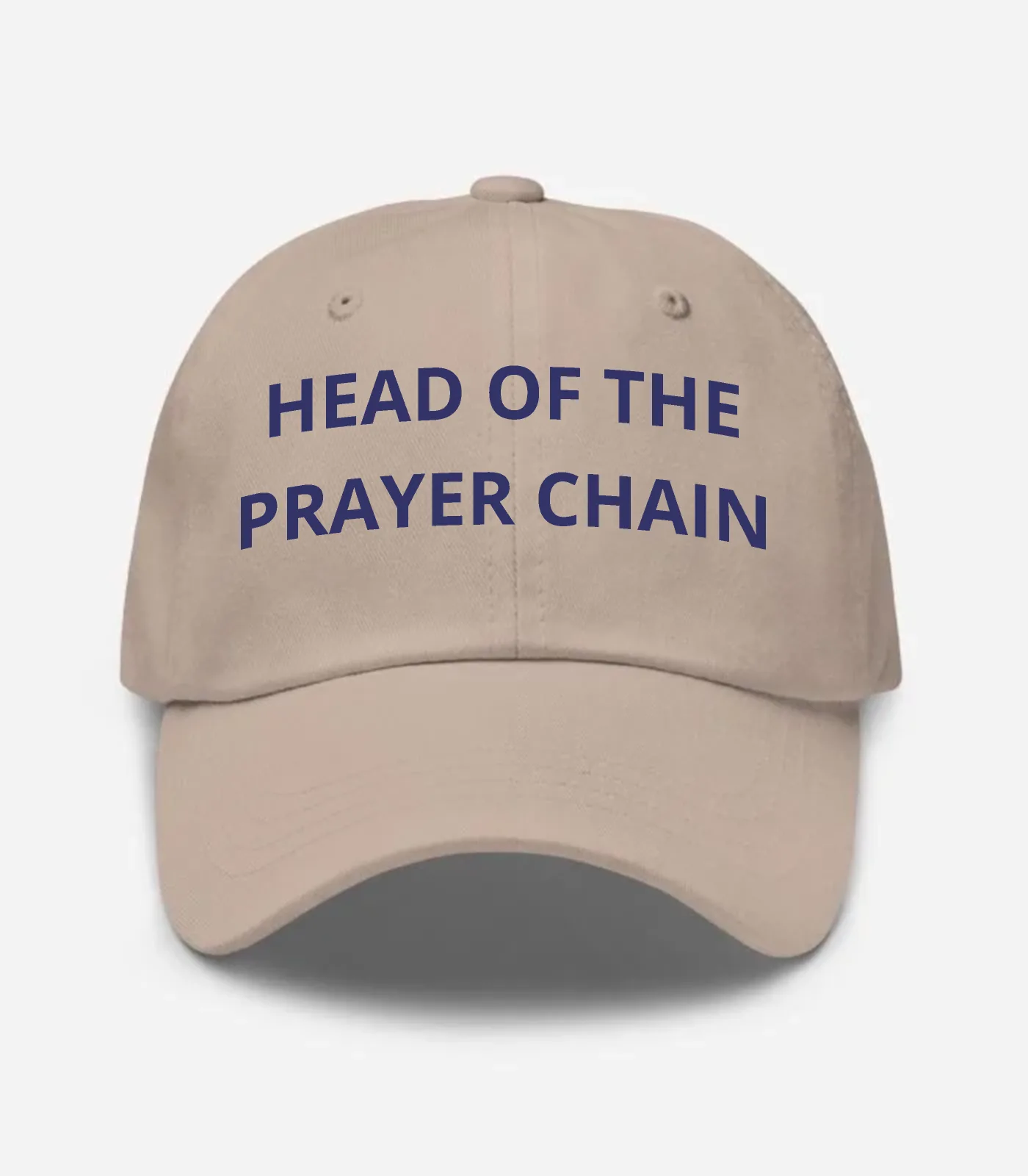 Head Of The Prayer Chain Hat - Stone