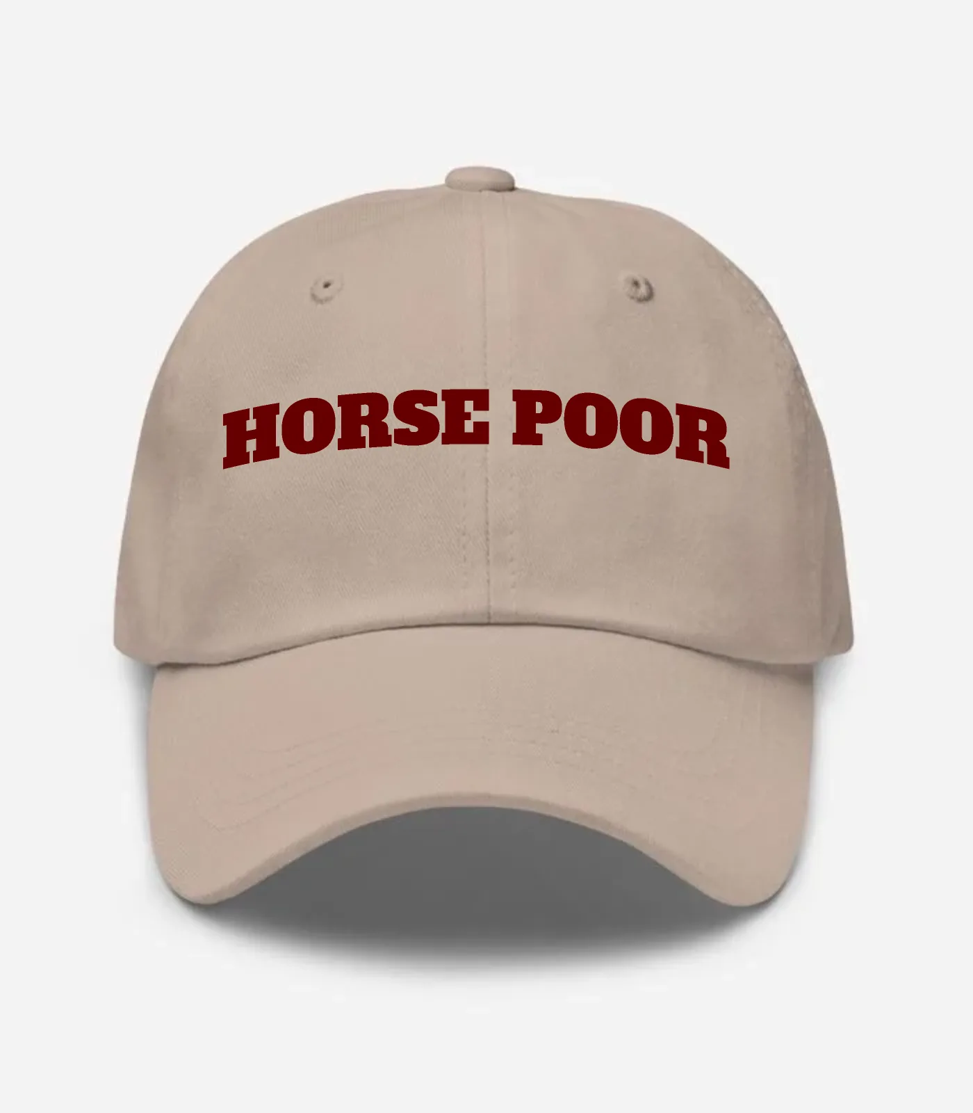 Horse Poor Hat - Stone