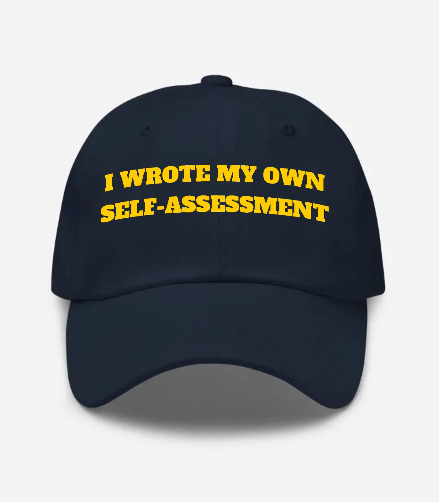 I Wrote My Own Self-assessment Hat - Navy
