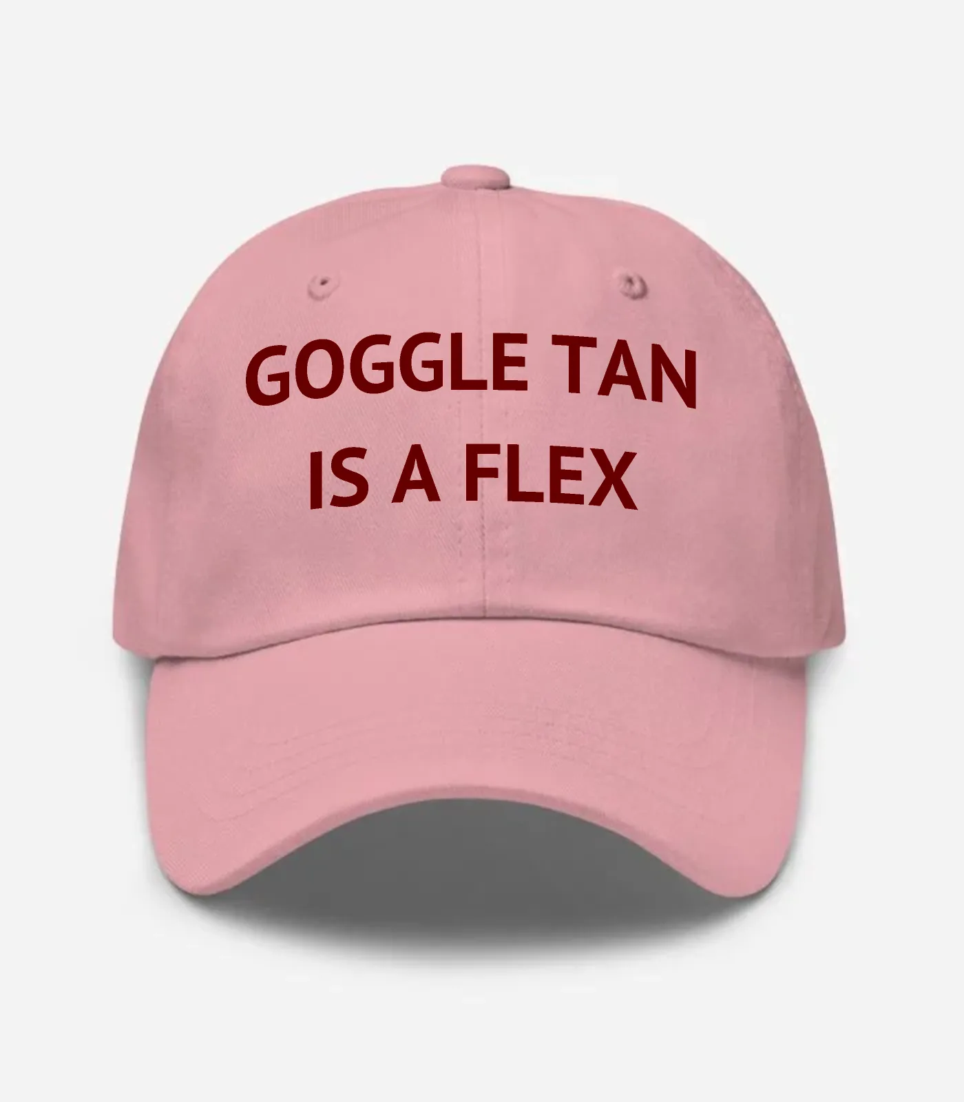 Goggle Tan Is A Flex Hat - Pink
