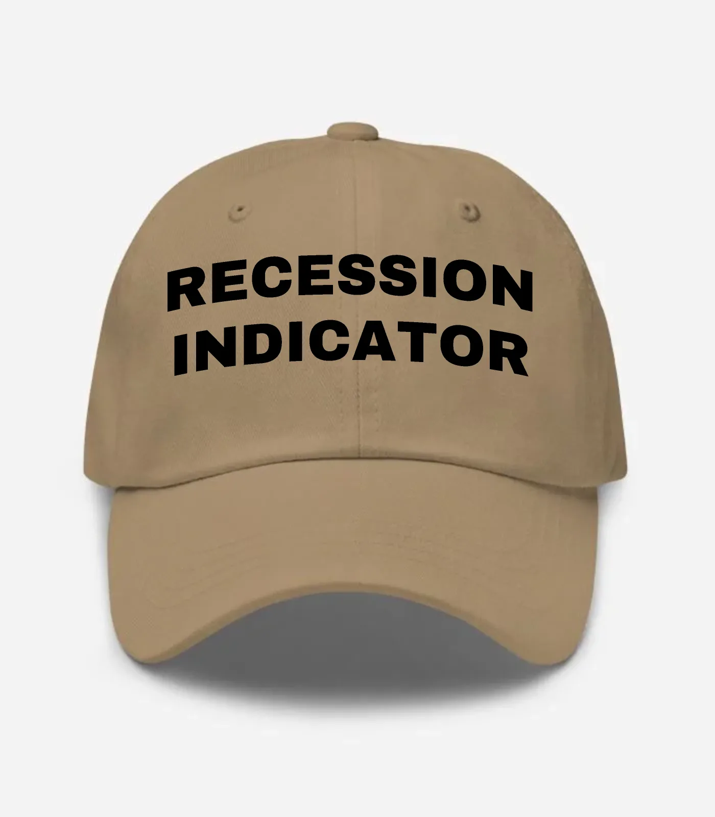Recession Indicator Hat - Khaki