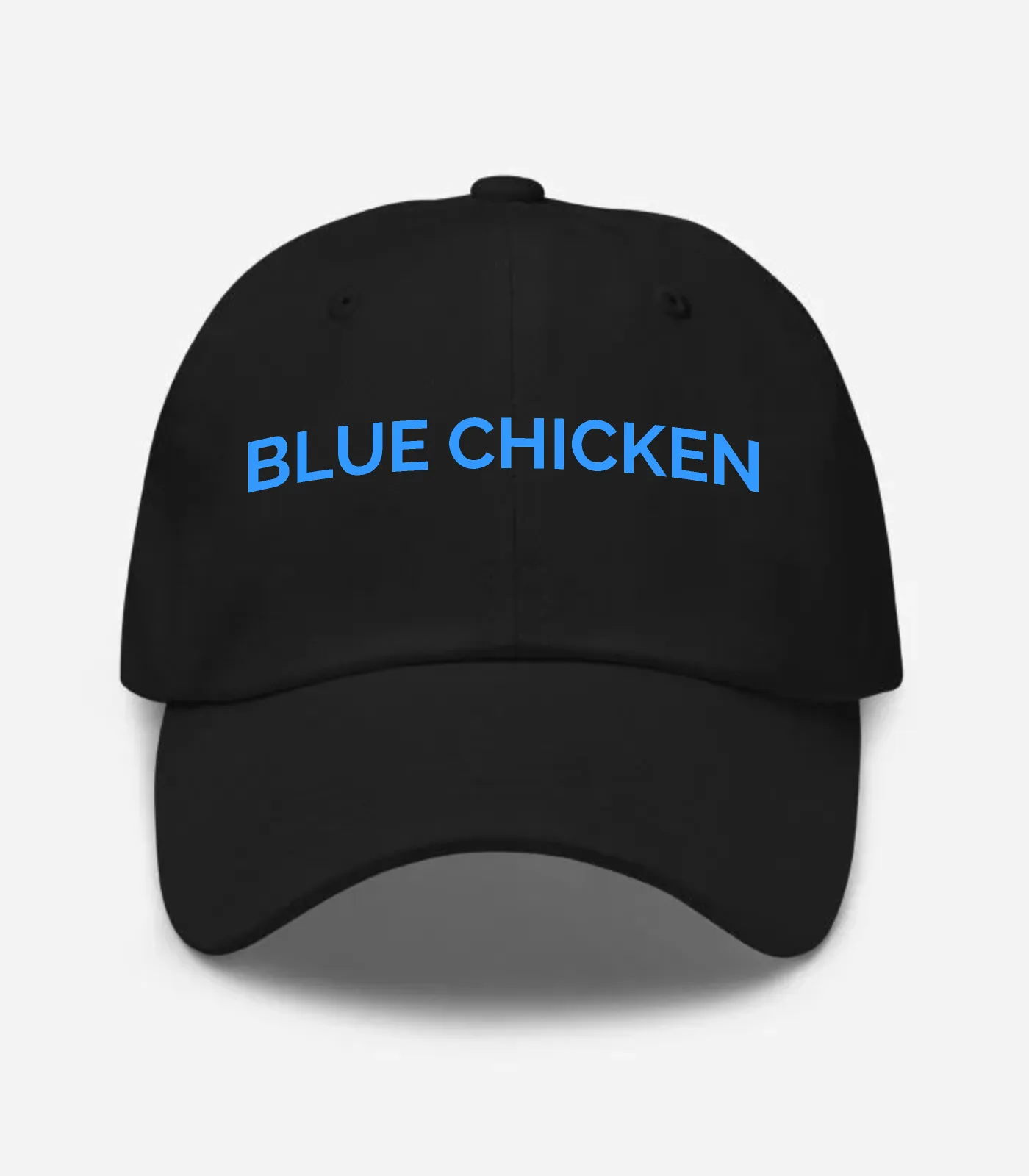 Blue Chicken Hat - Black