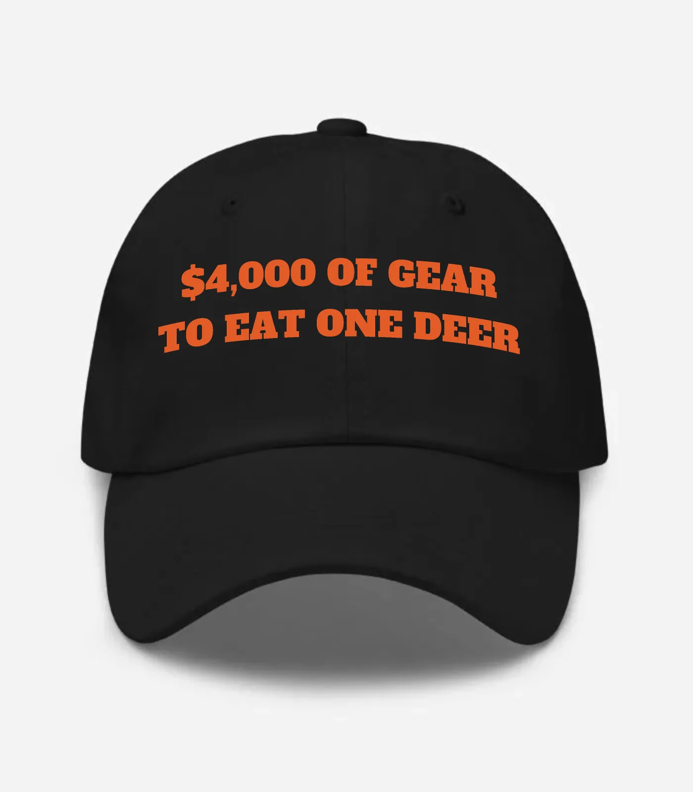$4,000 Of Gear To Eat One Deer Hat - Black