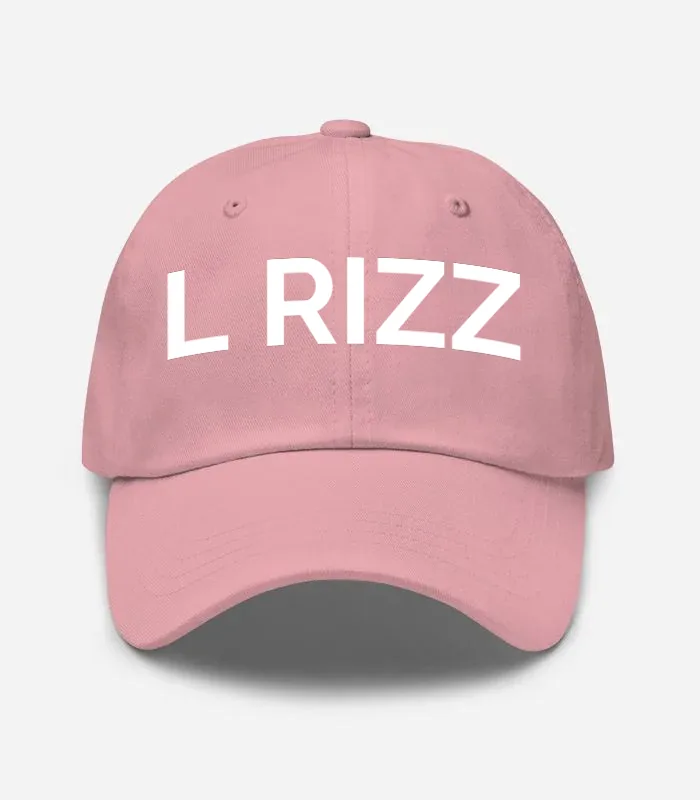 L Rizz Hat - Pink