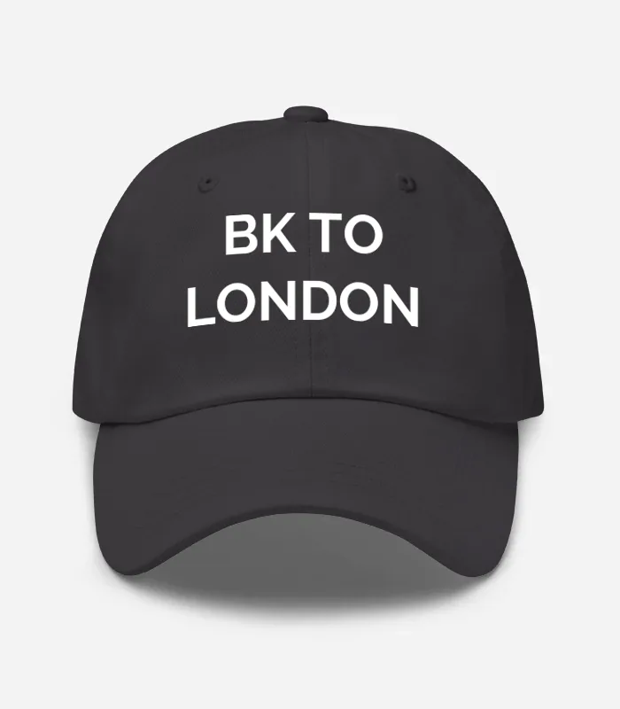 Bk To London Hat - Dark Grey