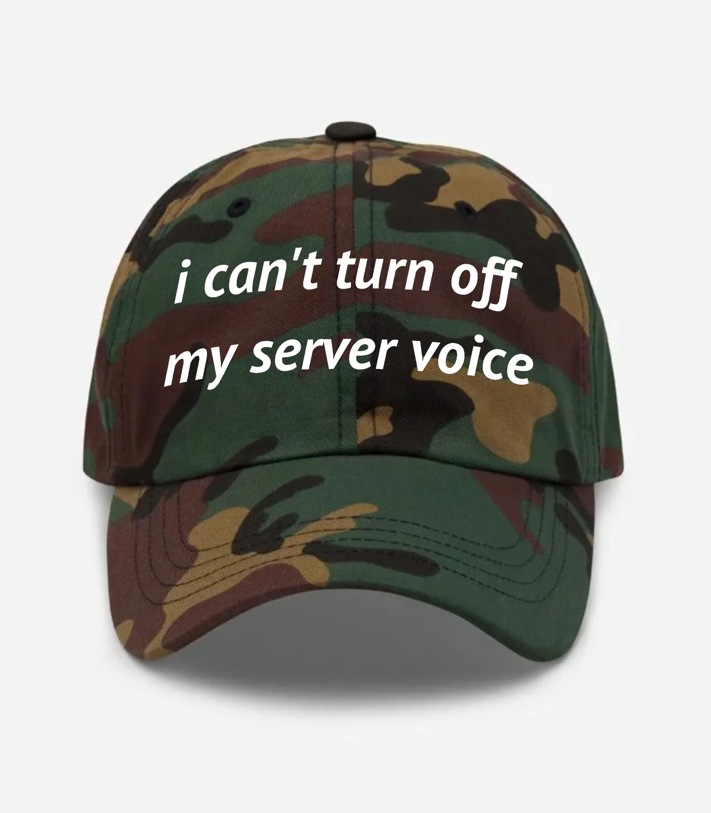 I Can't Turn Off My Server Voice Hat
