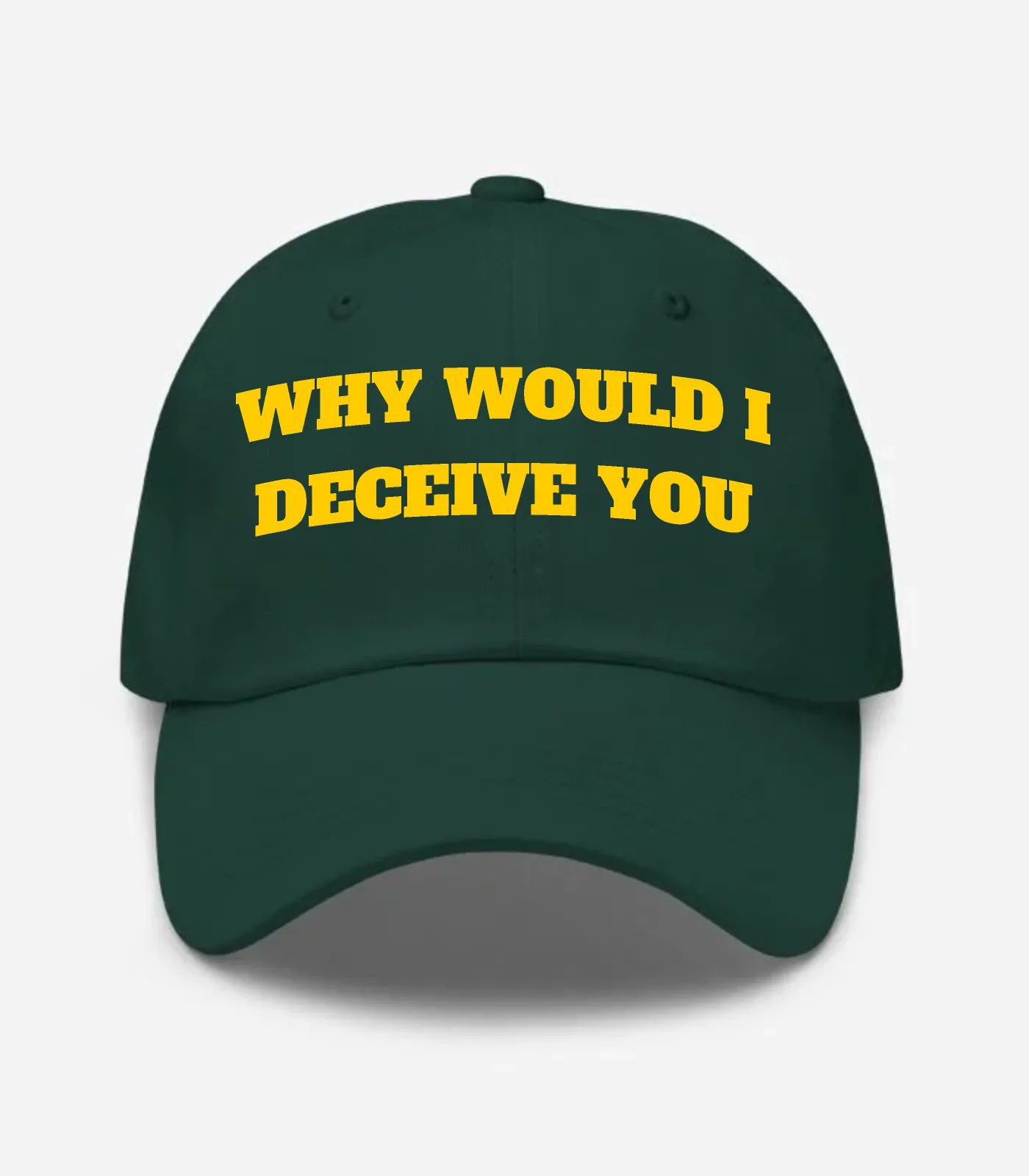 Why Would I Deceive You Hat