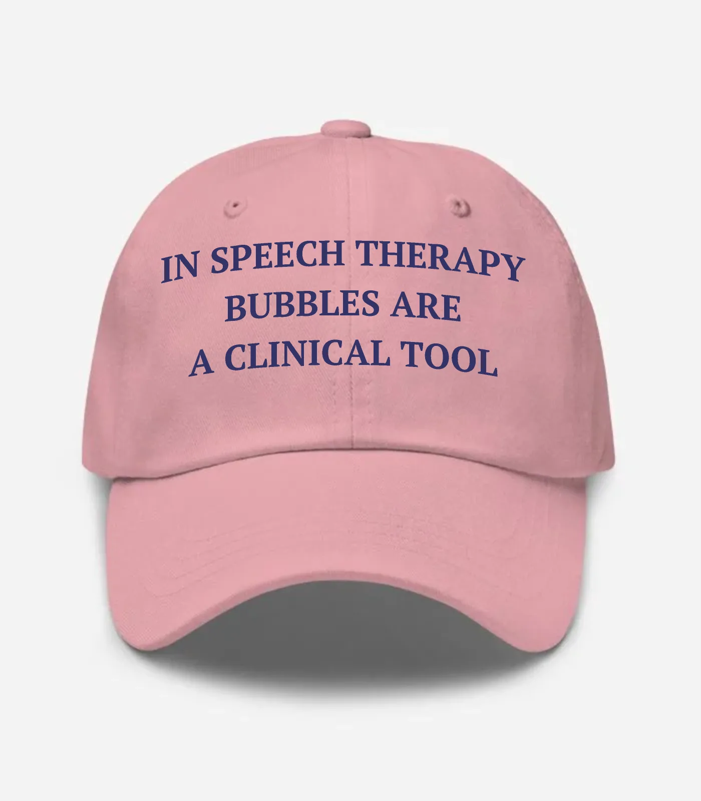 In Speech Therapy Bubbles Are A Clinical Tool Hat - Pink