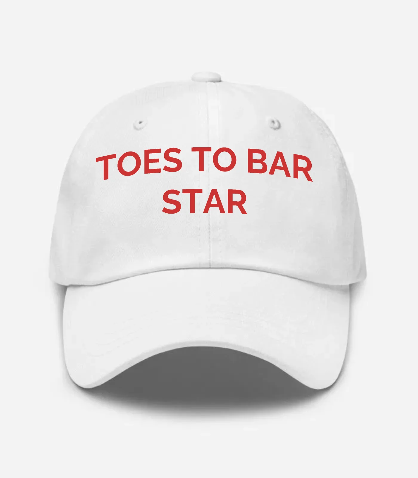 Toes To Bar Star Hat - White