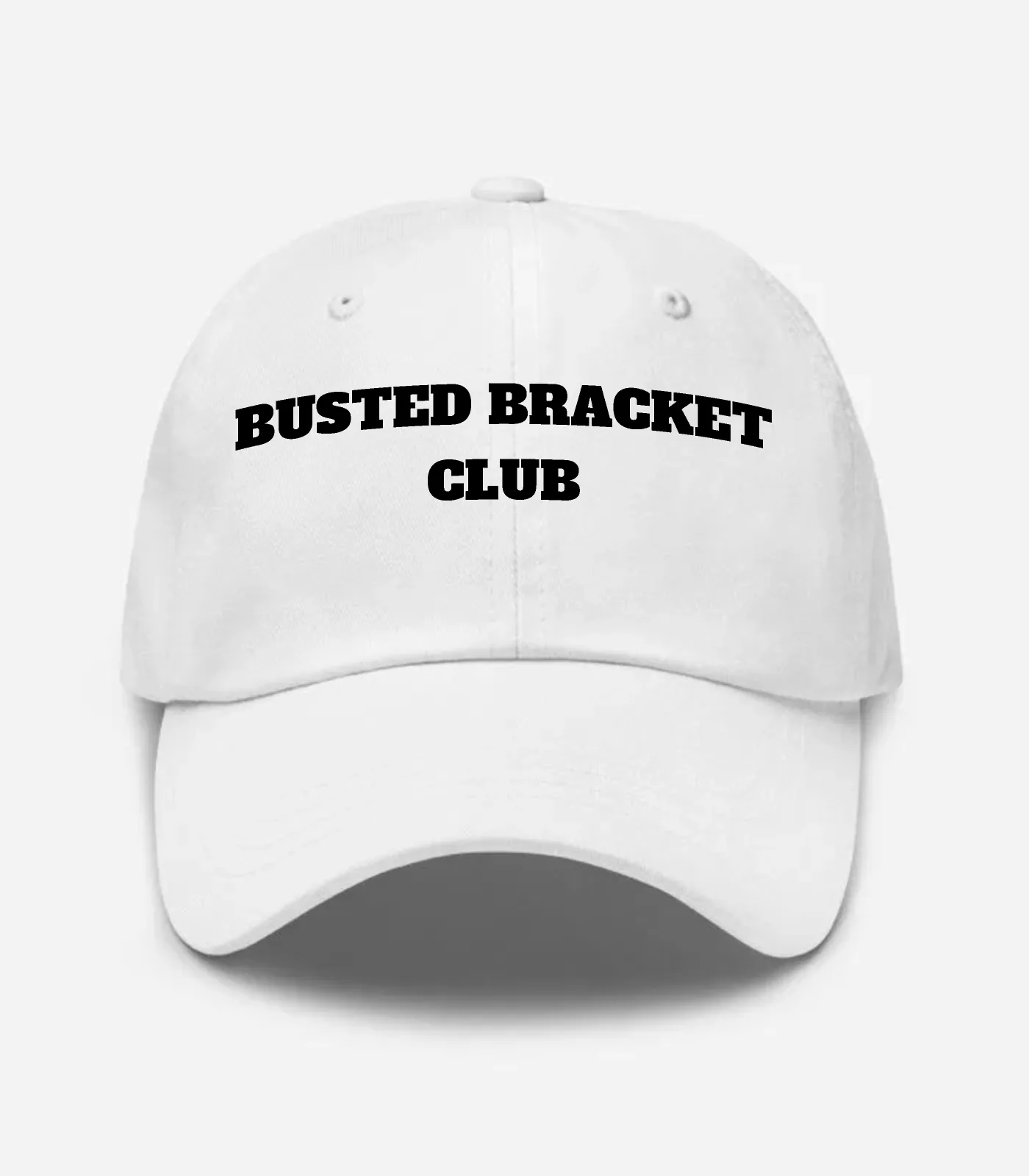 Busted Bracket Club Hat - White