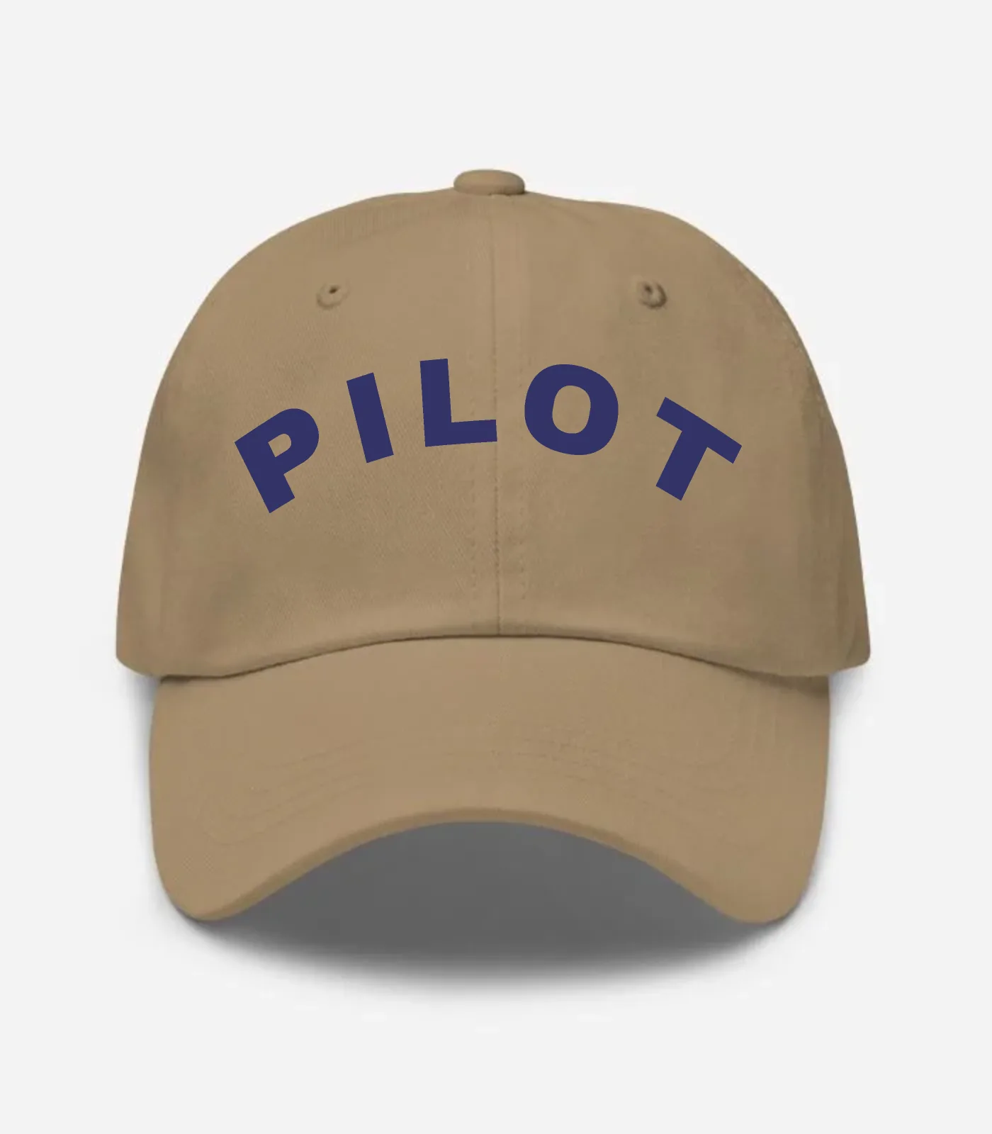 Pilot Arched Hat - Khaki