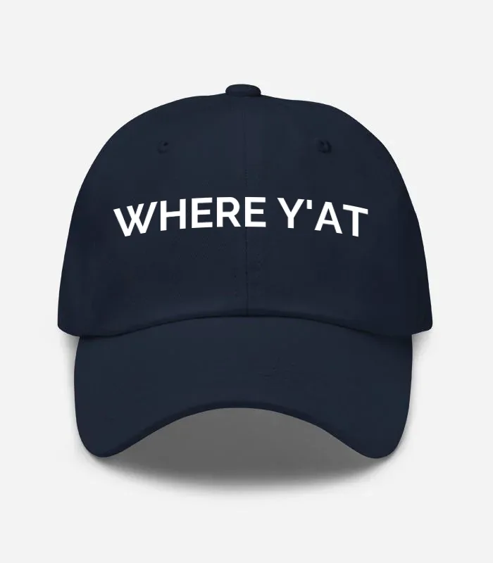 Where Y'at Hat - Navy