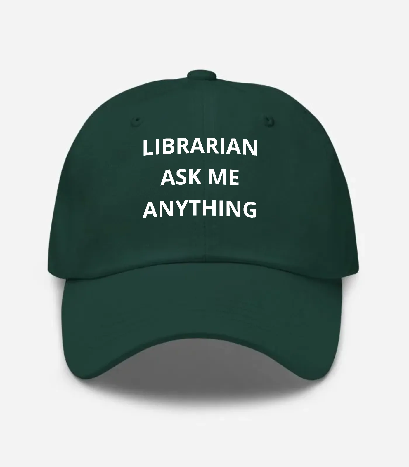Librarian Ask Me Anything Hat - Spruce