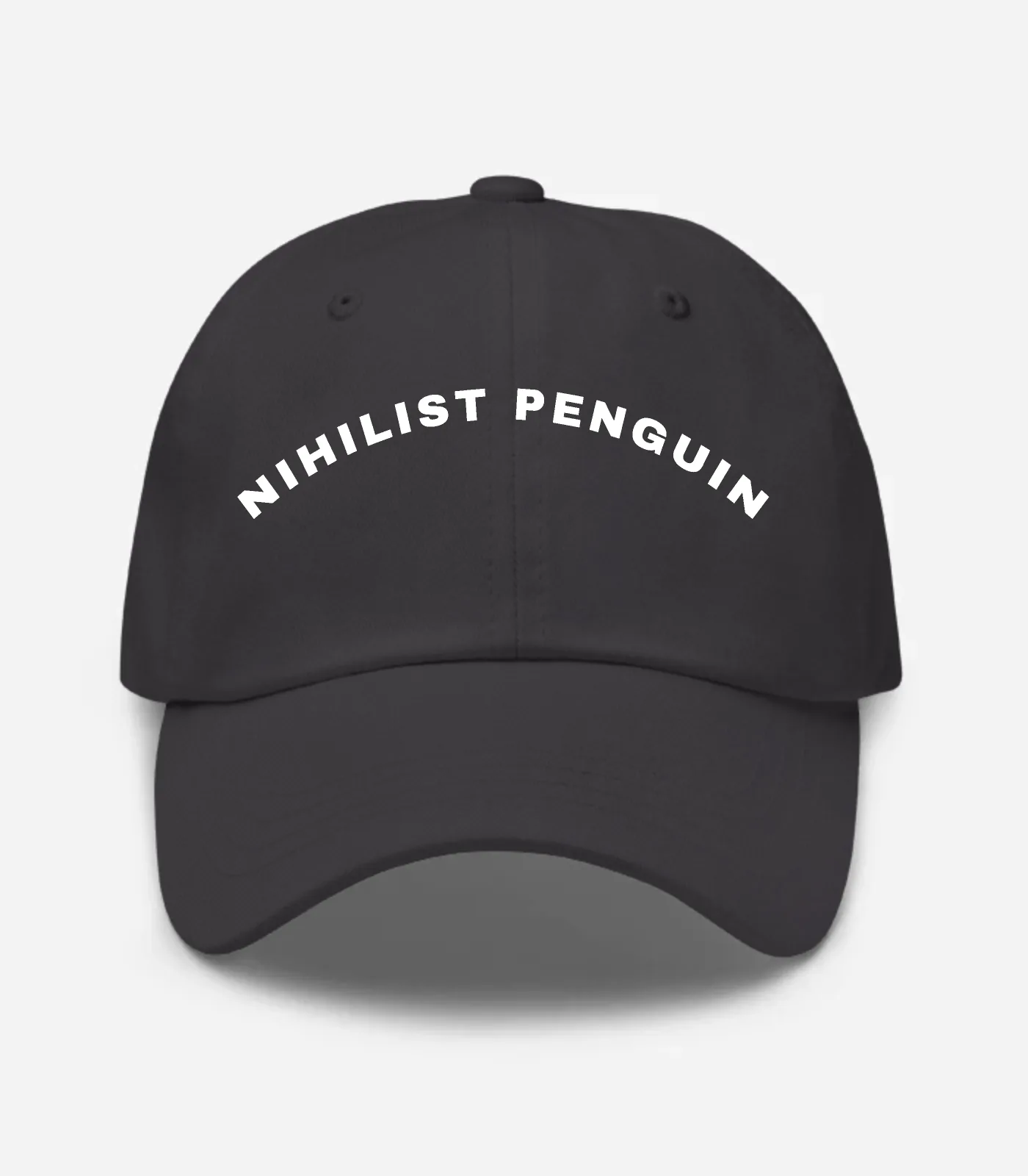 Nihilist Penguin Hat - Dark Grey