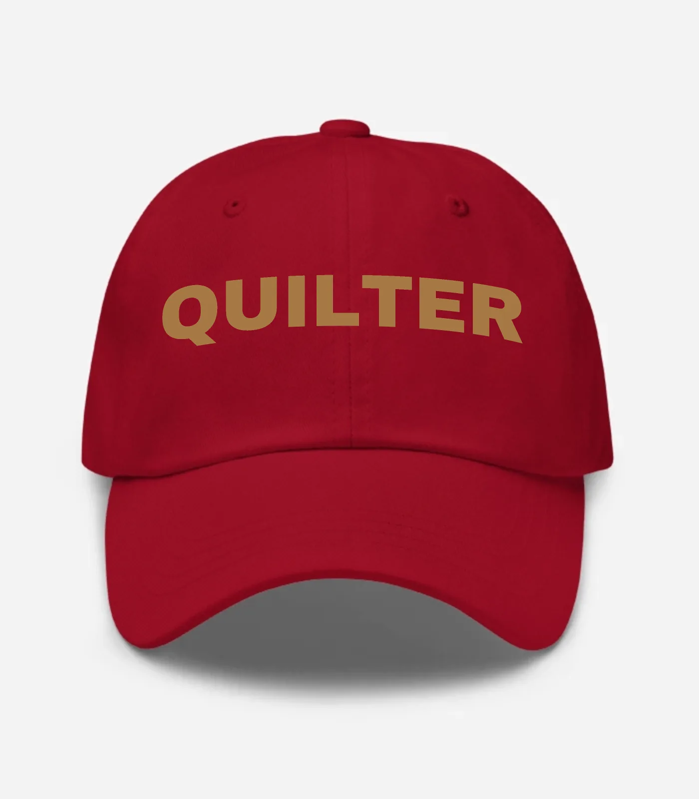 Quilter Hat - Cranberry
