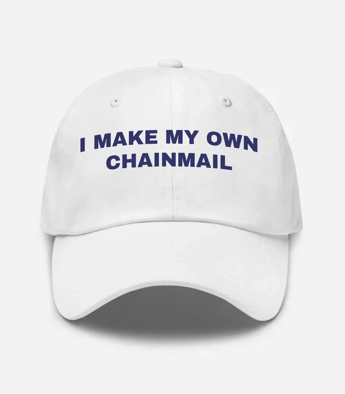 I Make My Own Chainmail Hat