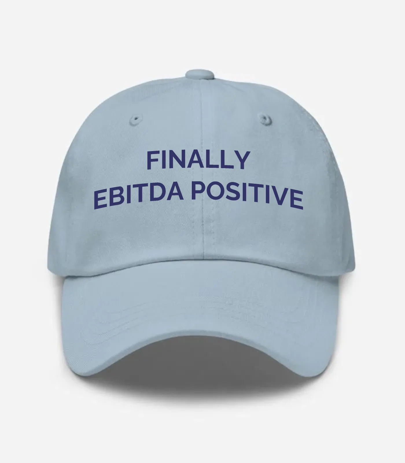 Finally Ebitda Positive Hat - Light Blue