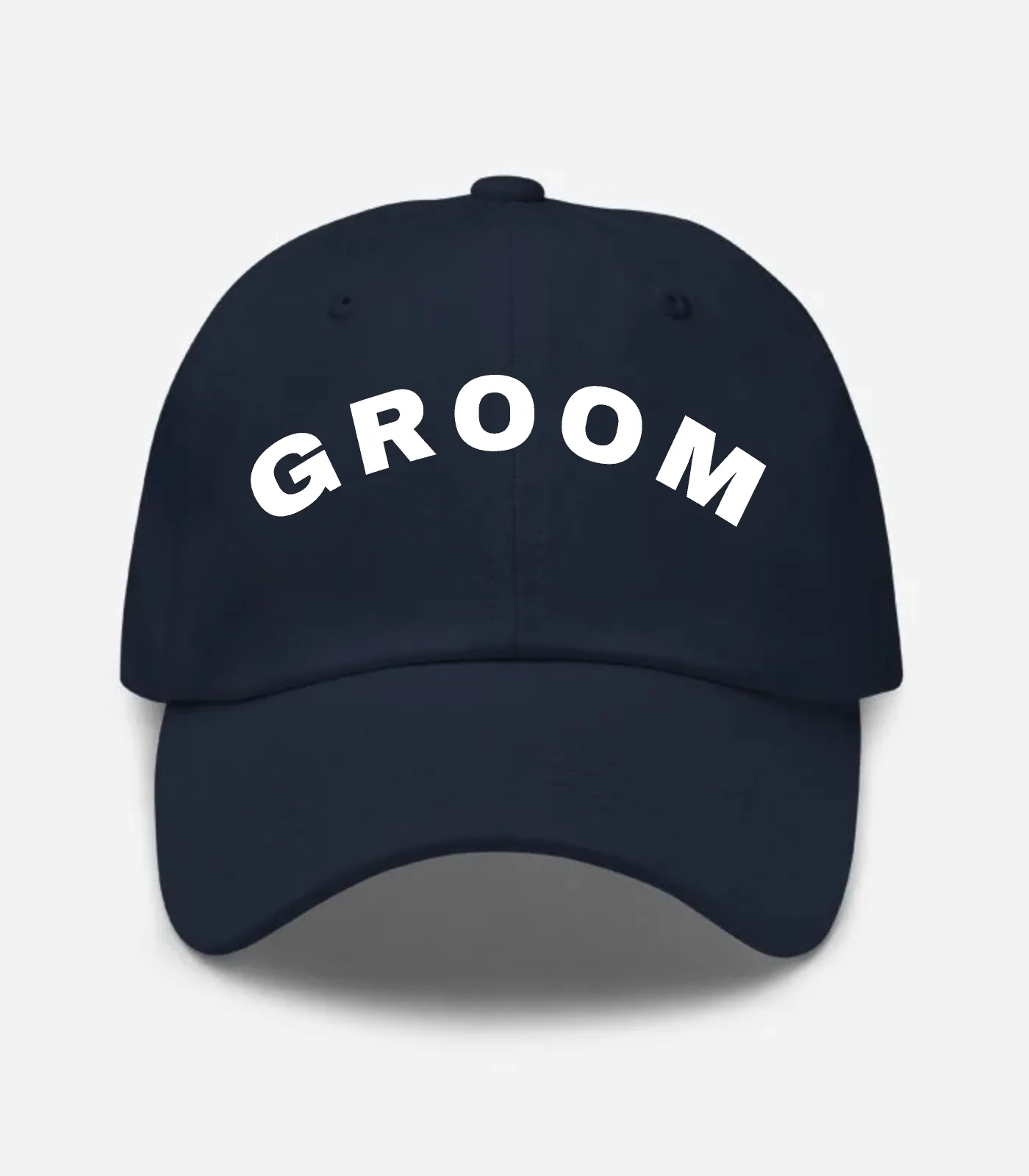Groom Arched Hat - Navy