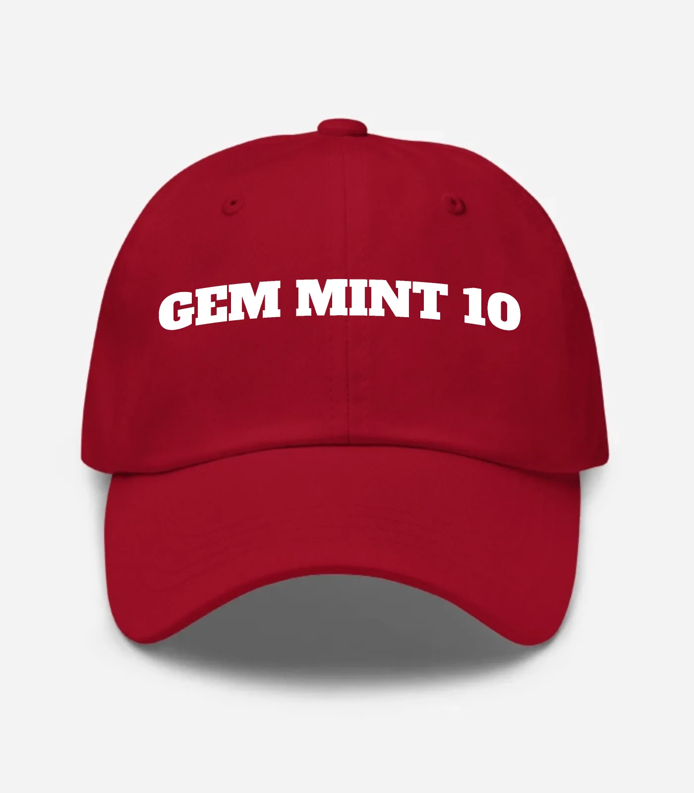 Gem Mint 10 Hat - Cranberry