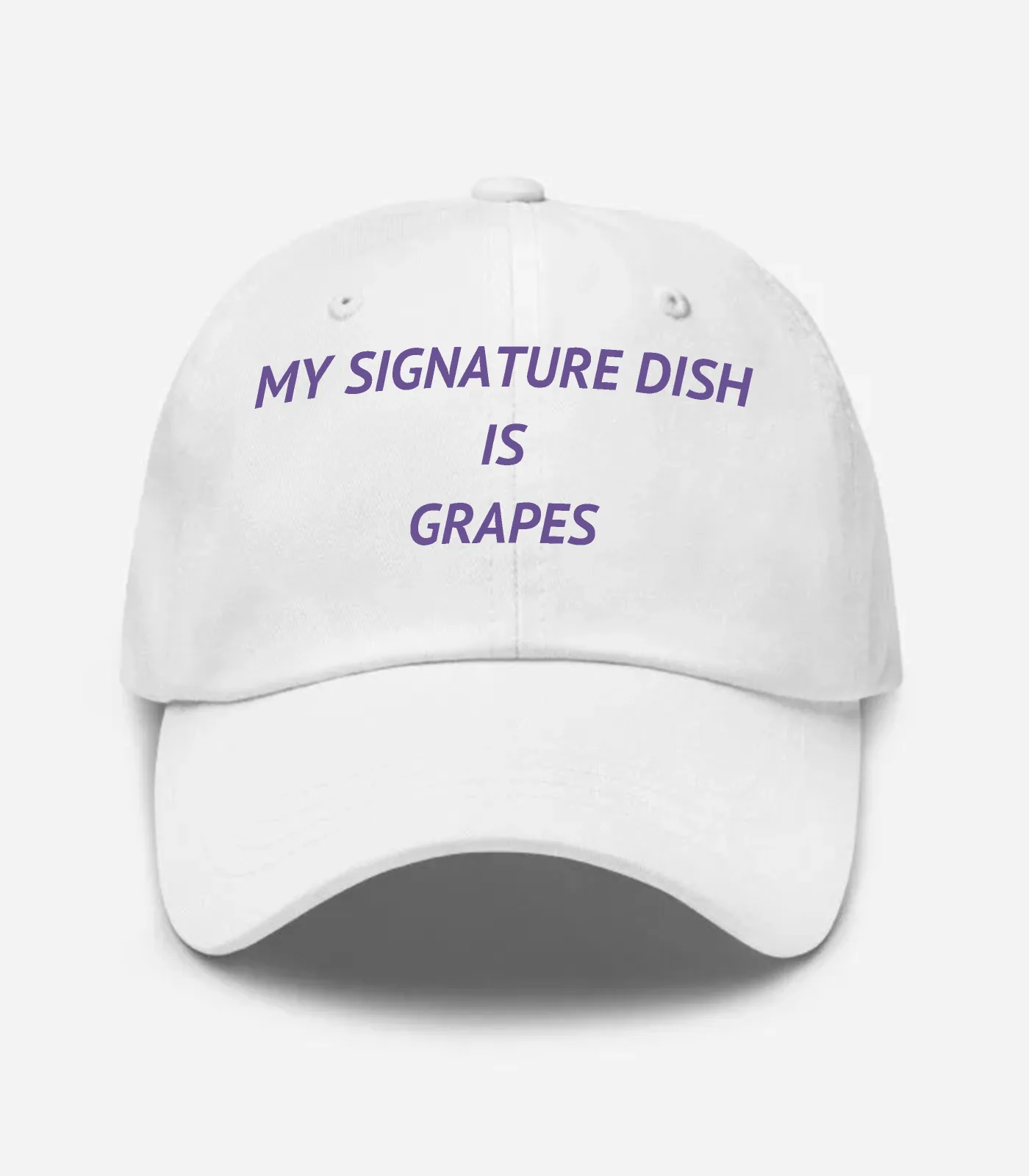 My Signature Dish Is Grapes Hat