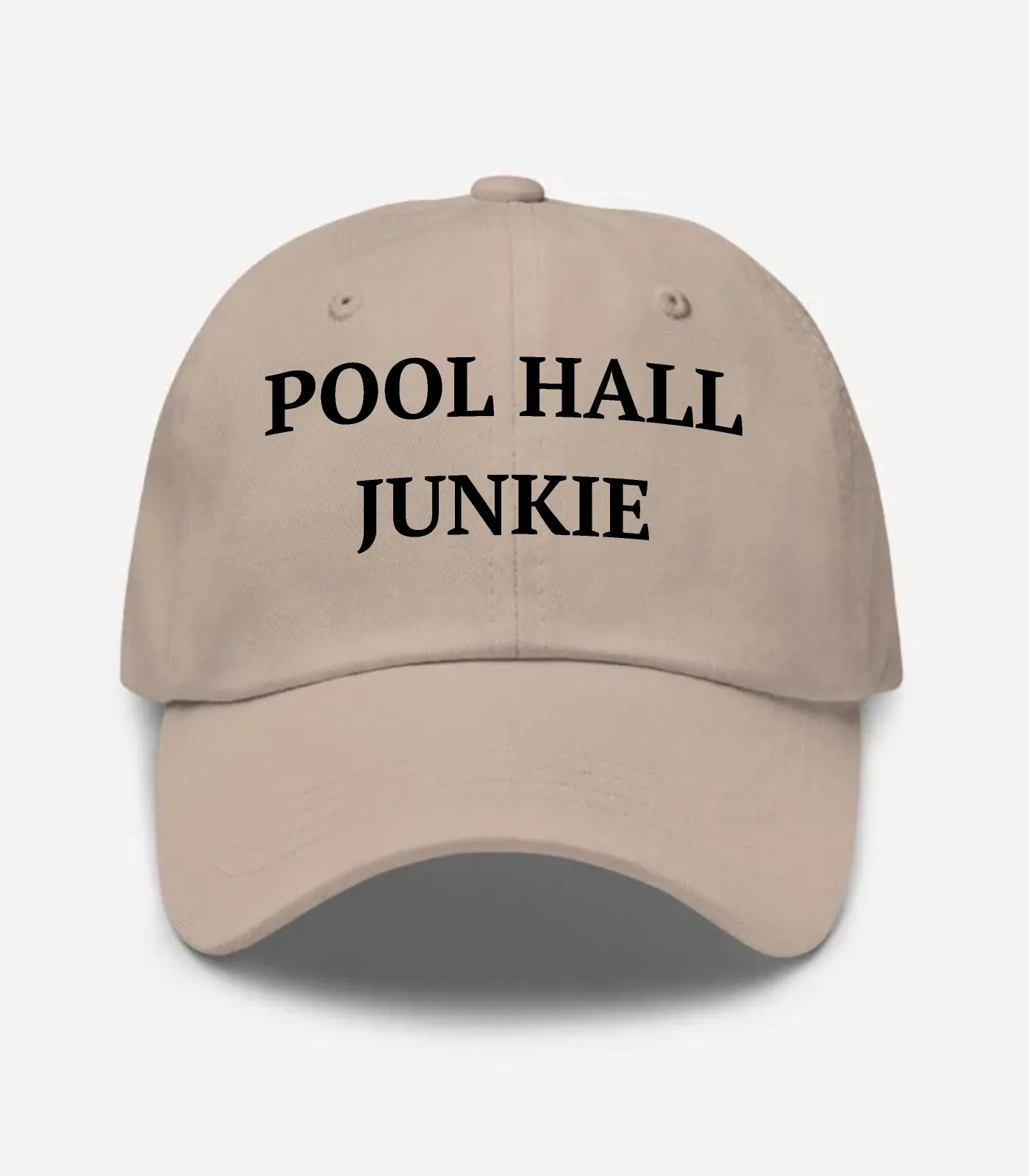 Pool Hall Junkie Hat - Stone